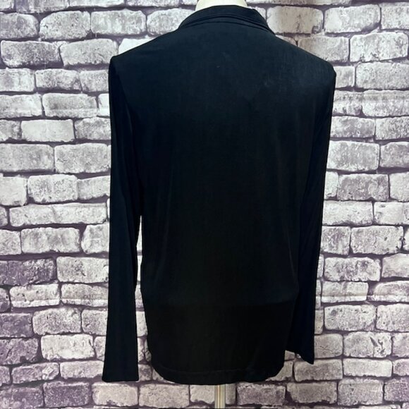 Chico's Travelers NWT Black Jacket Size M - Picture 4 of 6